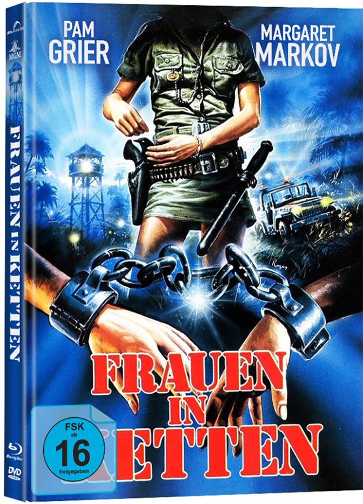 FRAUEN IN KETTEN (BLACK MAMA, WHITE MAMA) (Blu-Ray+DVD) - Cover C - Mediabook - Limited 222 Edition