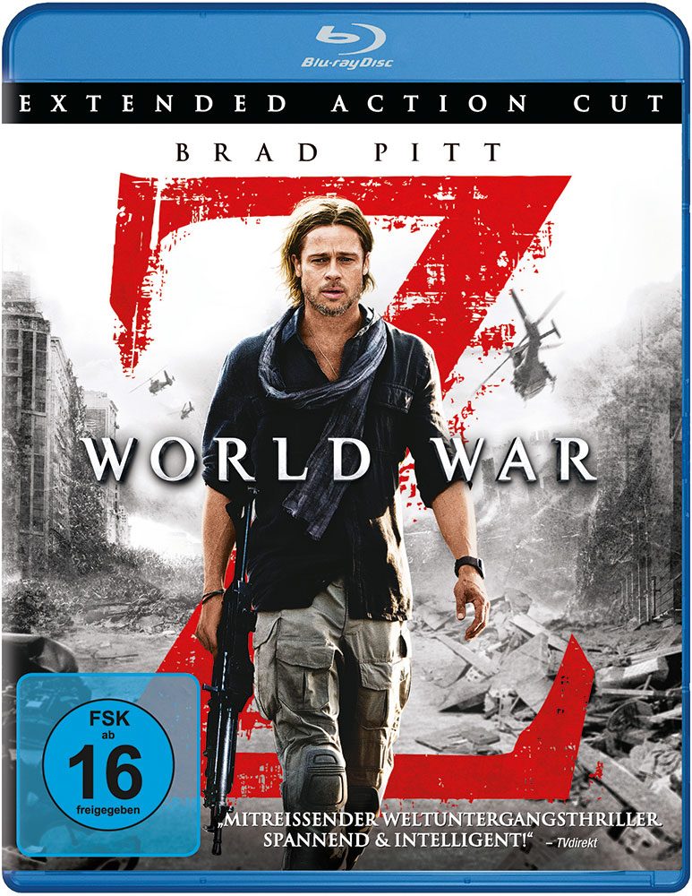 WORLD WAR Z (Blu-Ray) - Extended Action Cut