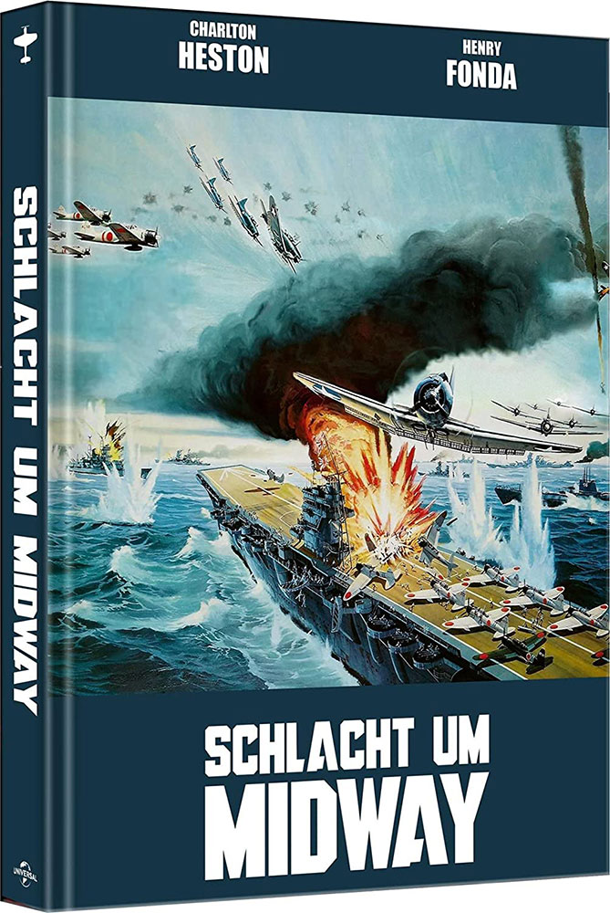 SCHLACHT UM MIDWAY (Blu-Ray+DVD) - Cover A - Mediabook - Limited 333 Edition