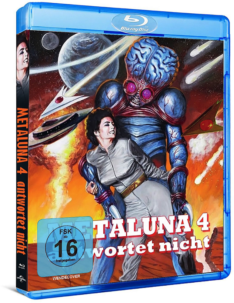 METALUNA 4 ANTWORTET NICHT - THIS ISLAND EARTH (Blu-Ray) - Cover B - Limited 300 Edition