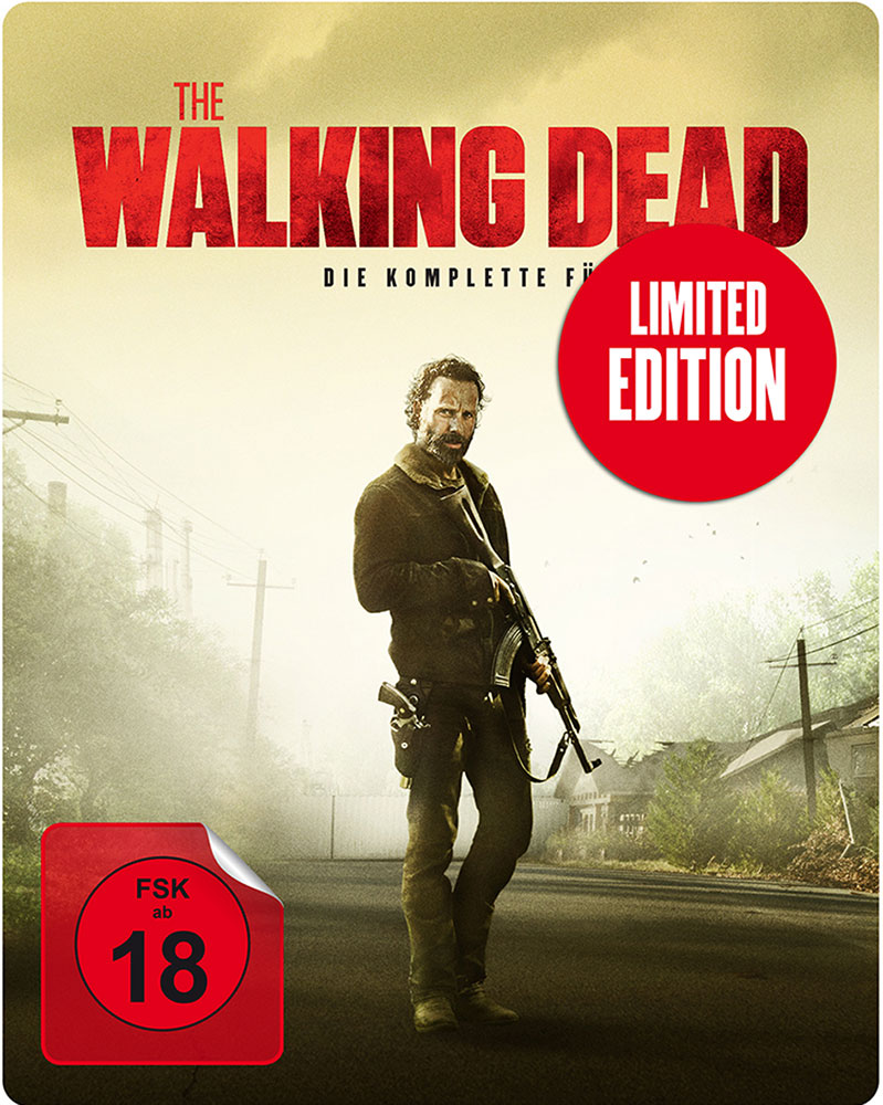 WALKING DEAD, THE - Staffel 5 (Blu-Ray) (6Discs) - Uncut - Limited SteelBook Edition