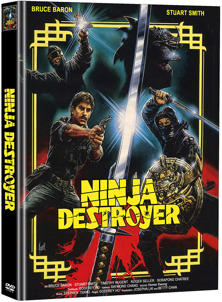 NINJA DESTROYER (2DVD) - Cover A - Mediabook - Limited 144 Edition