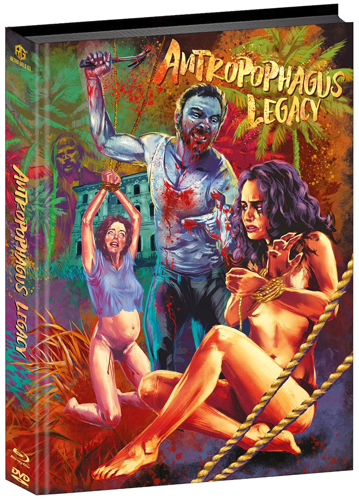 ANTROPOPHAGUS LEGACY (Blu-Ray+DVD) - Cover A - Mediabook (Wattiert) - Limited 363 Edition ANTROPOPHAGUS LEGACY (Blu-Ray+DVD) - Cover A - Mediabook (Wattiert) - Limited 363 Edition
