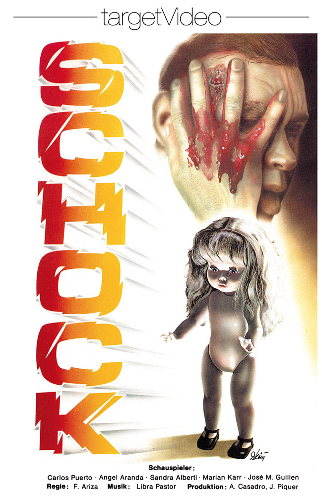 SCHOCK (ESCALOFRIO - SATANS BLUT) (Blu-Ray) - große Hartbox - Limited 99 Edition