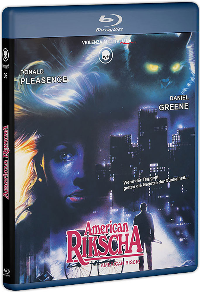 AMERICAN RIKSCHA (Blu-Ray) - Wendecover mit 2. Motiv - Limited 300 Edition