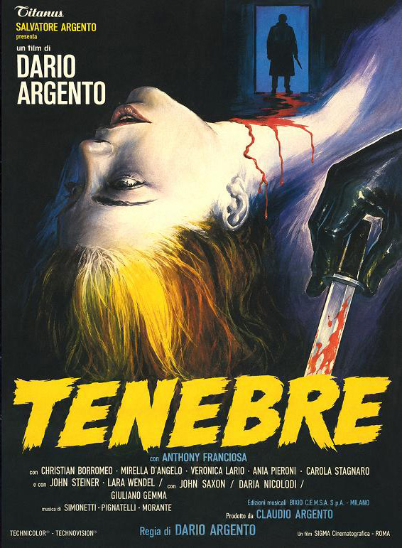 TENEBRE (TENEBRAE) (Blu-Ray) (2Discs) - Cover A -  Mediabook - Limited 122 Edition + Bonusfilm: My Dear Killer