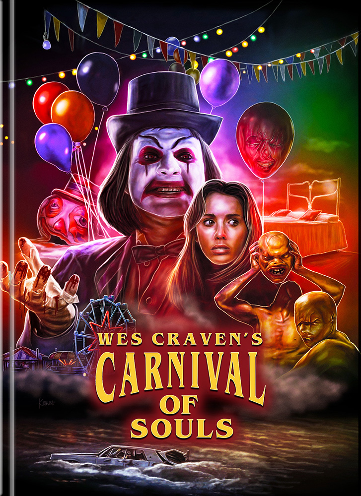 Wes Cravens CARNIVAL OF SOULS (2Blu-Rays+DVD) - Cover B - Mediabook - Limited 333 Edition - Uncut