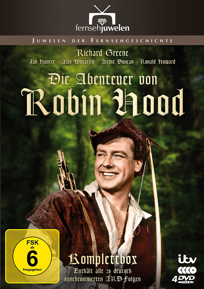 ABENTEUER VON ROBIN HOOD, DIE (s/w) - Gesamtedition (4DVD)