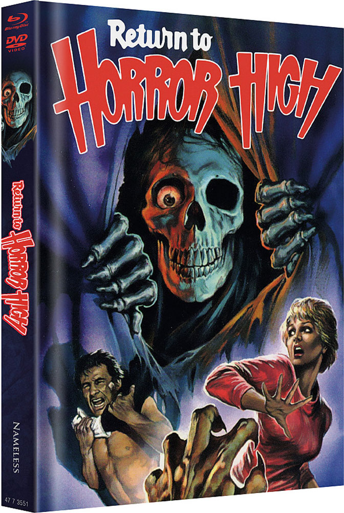 RETURN TO HORROR HIGH (Blu-Ray+DVD) - Cover B - Mediabook - Limited Edition - Uncut