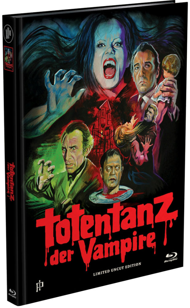 TOTENTANZ DER VAMPIRE (Blu-Ray+DVD) - Cover A - Mediabook - Limited 2000 Edition