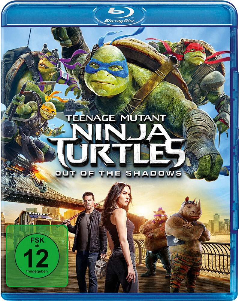 TEENAGE MUTANT NINJA TURTLES 2 - OUT OF THE SHADOWS (Blu-Ray)