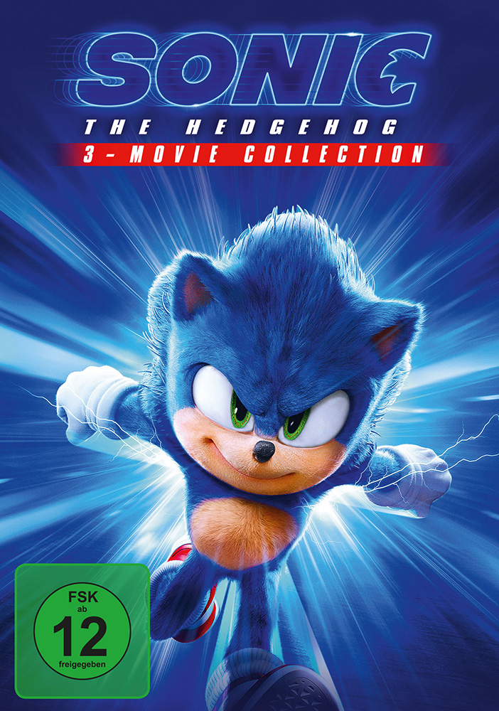 SONIC THE HEDGEHOG - 3-MOVIE COLLECTION (3DVDs)