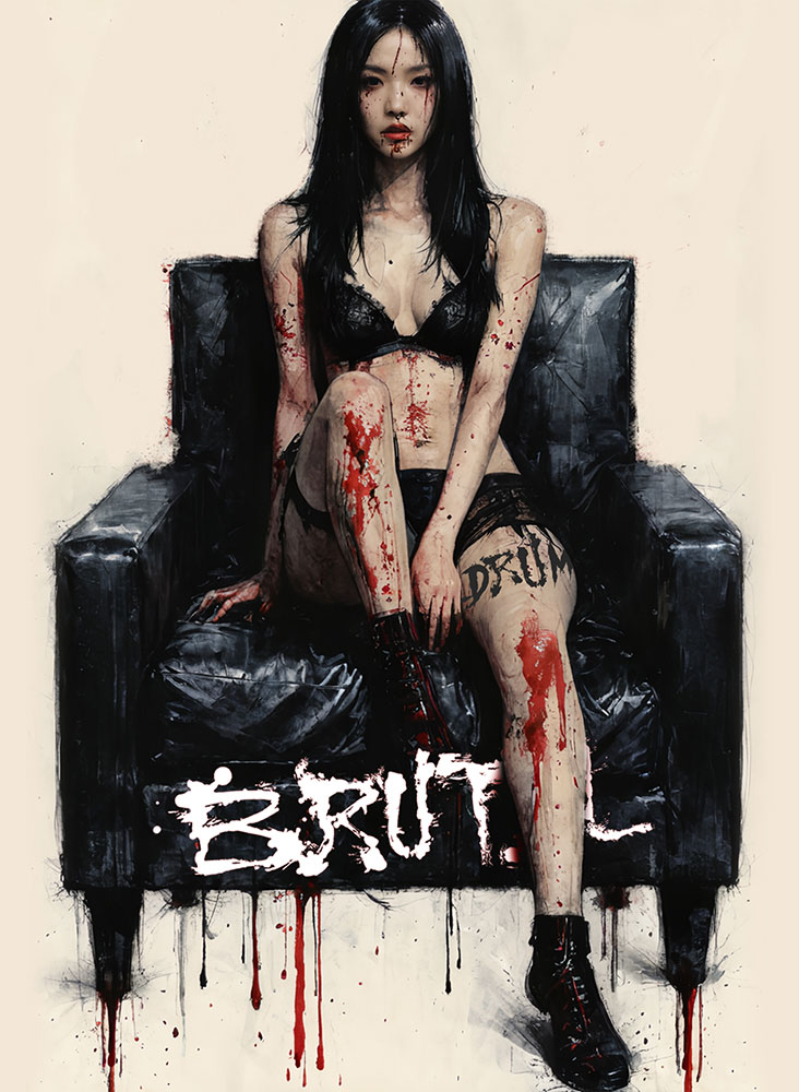 BRUTAL (Blu-Ray+DVD) - Cover D - Mediabook - Limited 500 Edition