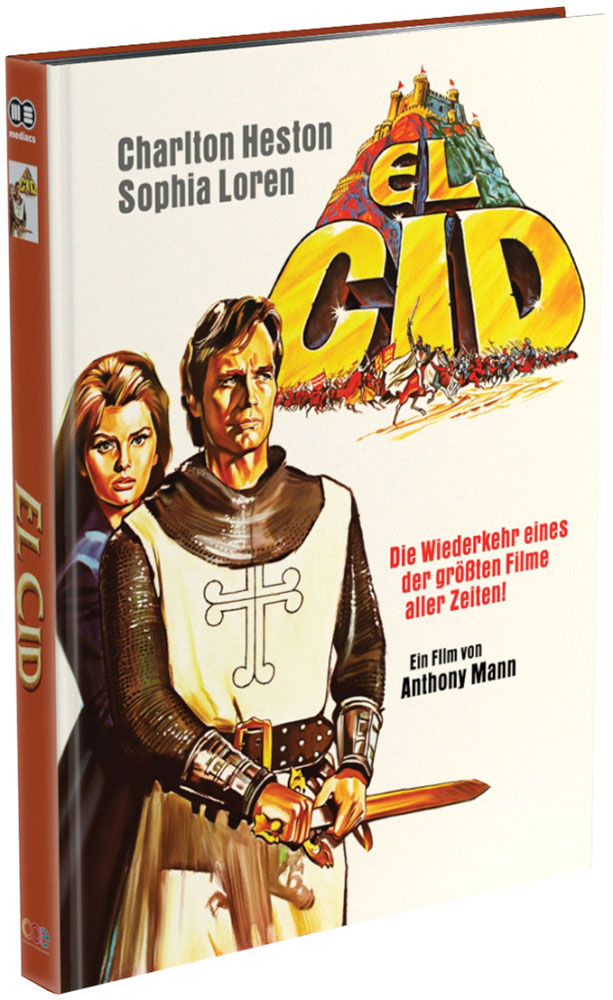 EL CID (Blu-Ray+DVD) - Cover A - Mediabook - Limited 500 Edition