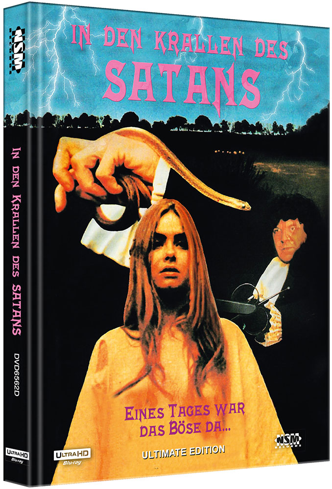 IN DEN KRALLEN DES SATANS (HEXENJÄGERS) (4K UHD+BD+DVD) - Cover D - Mediabook - Limited 66 Edition
