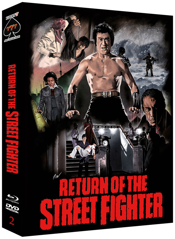 RETURN OF THE STREET FIGHTER (Blu-Ray+DVD) - Limited 777 Edition - Uncut - Art Collection