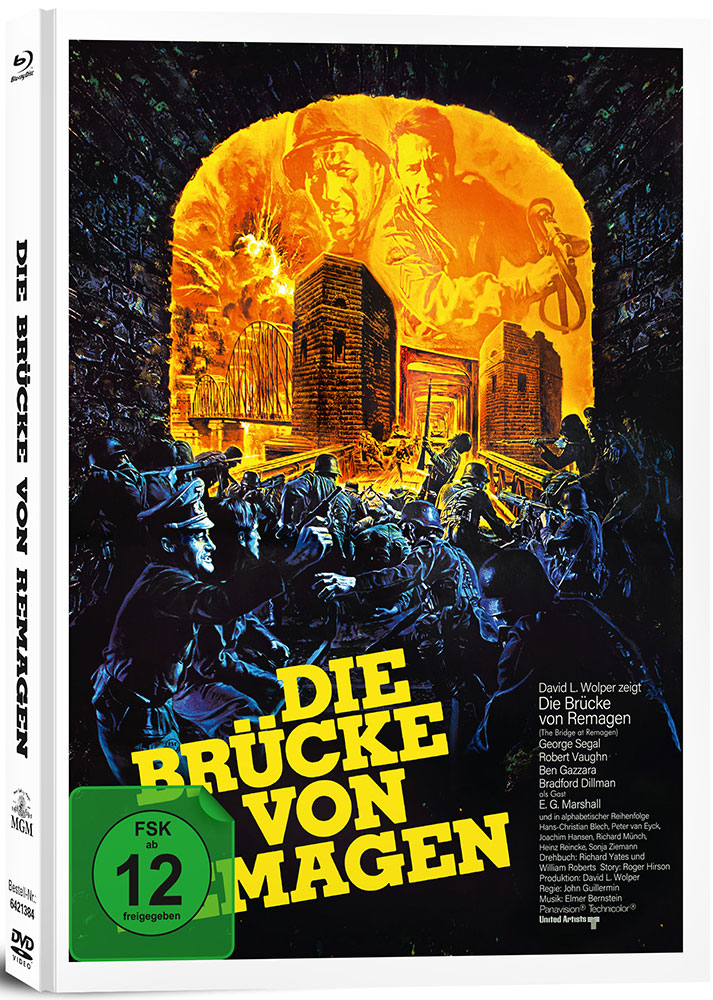 BRÜCKE VON REMAGEN, DIE (2Blu-Ray+DVD) - Limited Mediabook Edition