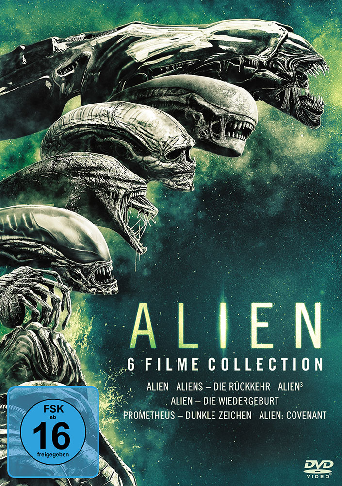 ALIEN 1-6  (6DVD)