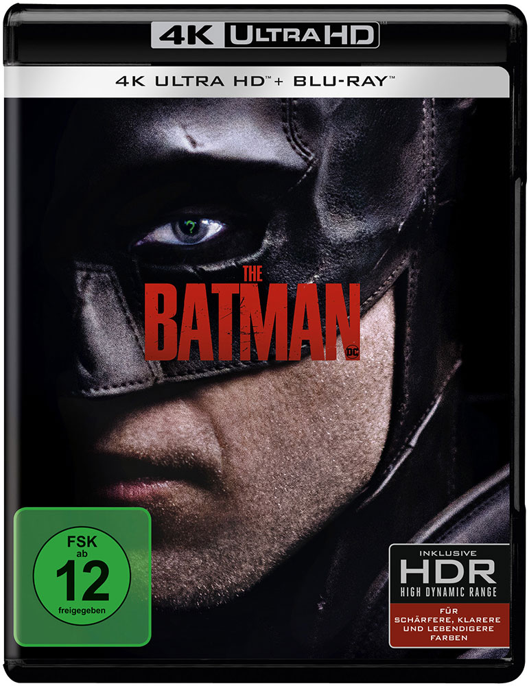 BATMAN, THE (2022) (4K UHD+2Blu-Ray) (3Discs)