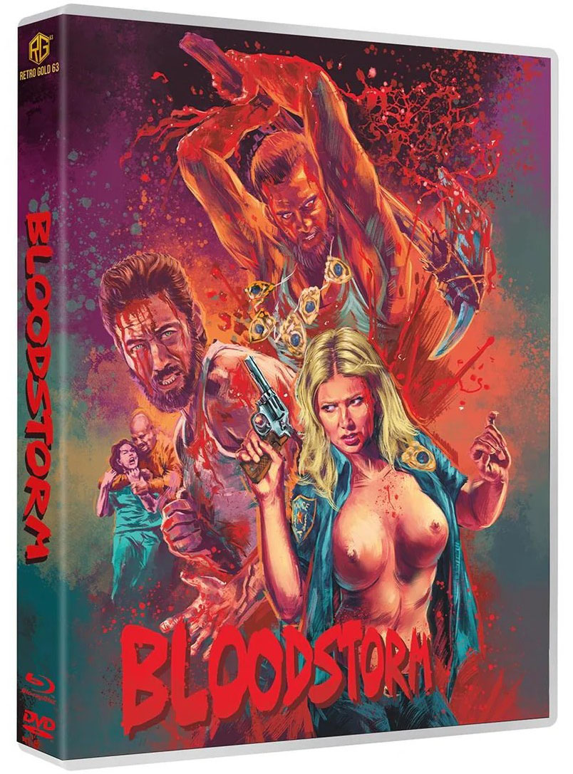 BLOODSTORM (Blu-Ray) - Cover B - Scanavo Box