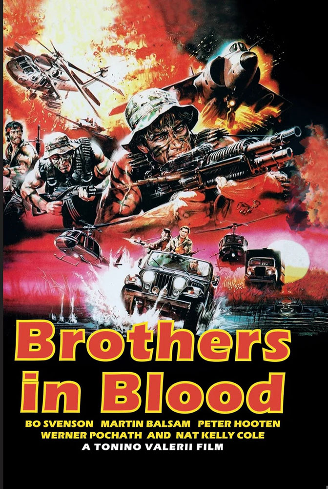 BROTHERS IN BLOOD (Blu-Ray) - Cover VHS - kleine Hartbox - Limited Edition