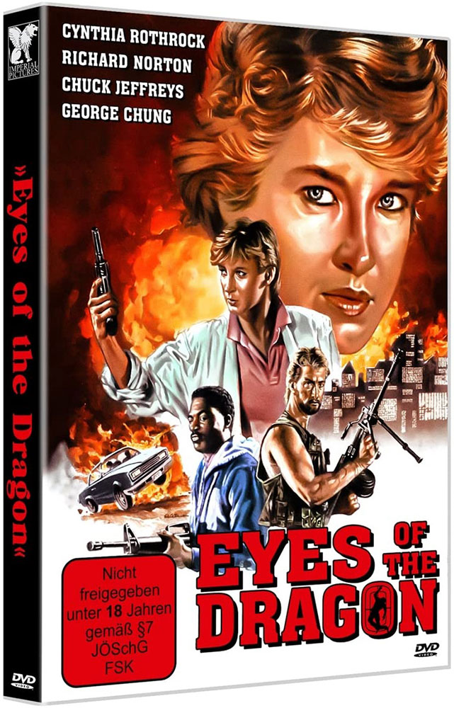 EYES OF THE DRAGON - Cover B - Unrated Integral Cut - Cynthia Rothrock