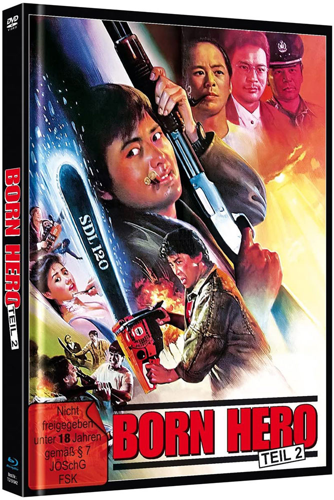 BORN HERO 2 (Blu-Ray+DVD) - Cover A - Mediabook - Limited Edition
