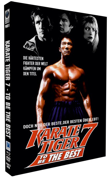 KARATE TIGER 7 - TO BE THE BEST (Blu-Ray+DVD) - Cover B - Mediabook - Limited 222 Edition