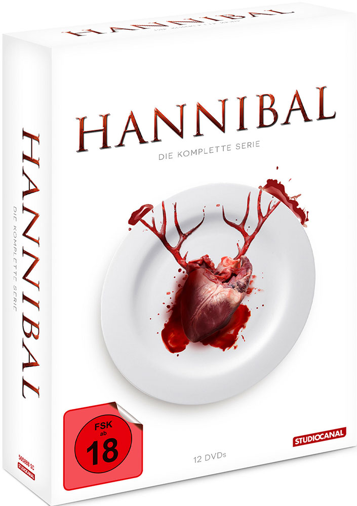HANNIBAL - Staffel 1-3 - Die komplette Serie (12DVDs) - Uncut (inkl. Producers Cut Folgen)