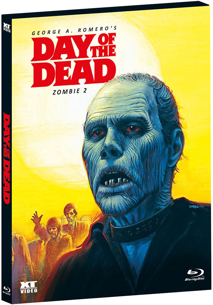 ZOMBIE 2 - DAY OF THE DEAD (Blu-Ray) - Schuber - Uncut