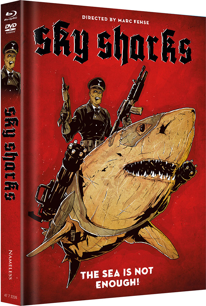 SKY SHARKS (Blu-Ray+DVD) (4Discs) - Cover B - Mediabook - Limited 500 Edition
