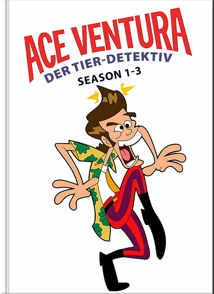 ACE VENTURA - DER TIERDETEKTIV (2Blu-Rays) - Season 1-3 - Cover A - Mediabook - Die komplette Serie - Limited 333 Edition
