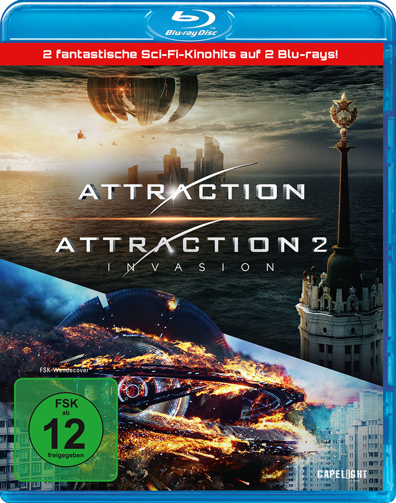 ATTRACTION DOPPELBOX: ATTRACTION und ATTRACTION 2 (Blu-Ray) (2Discs)