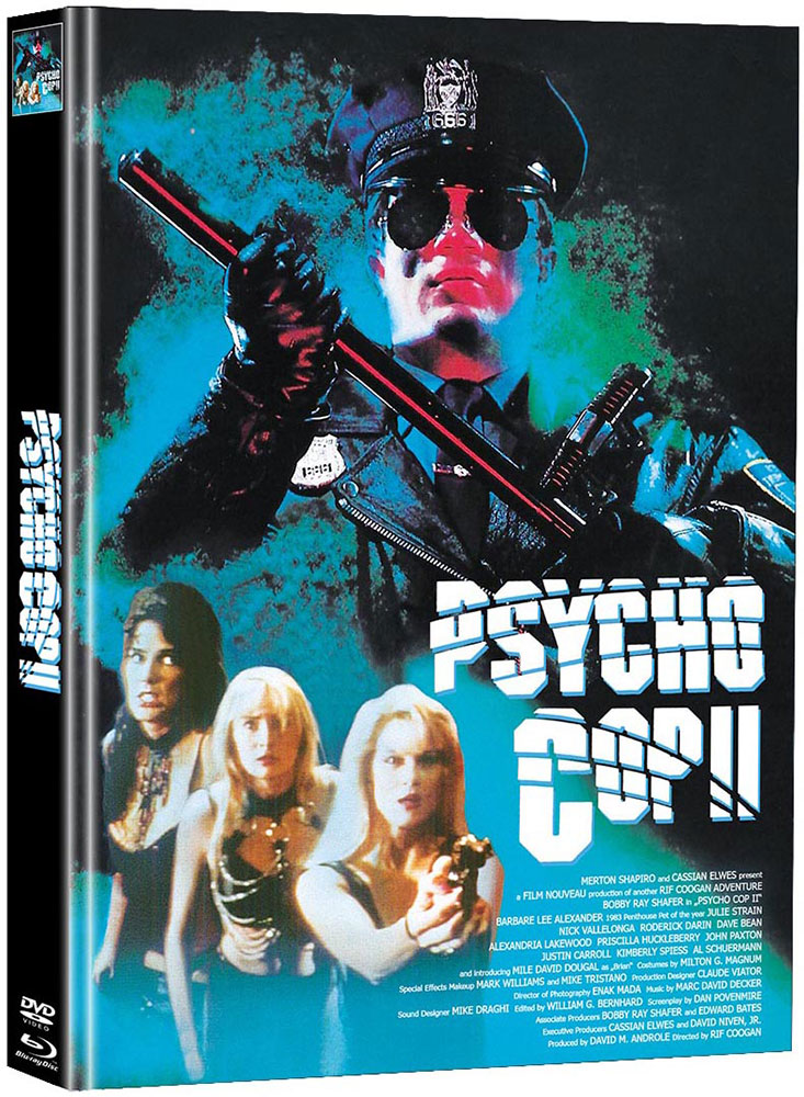 PSYCHO COP 2 (Blu-Ray+DVD) - Cover E - Mediabook - Limited 111 Edition