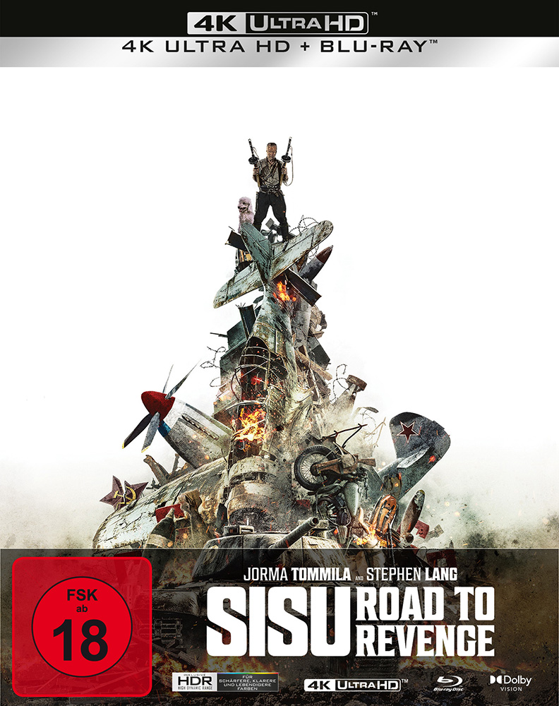 SISU: ROAD TO REVENGE (4K UHD+Blu-Ray) - Limited SteelBook Edition