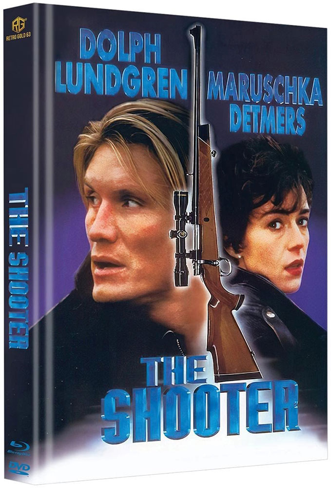 SHOOTER, THE (Blu-Ray+DVD) - Cover B - Mediabook - Limited 222 Edition