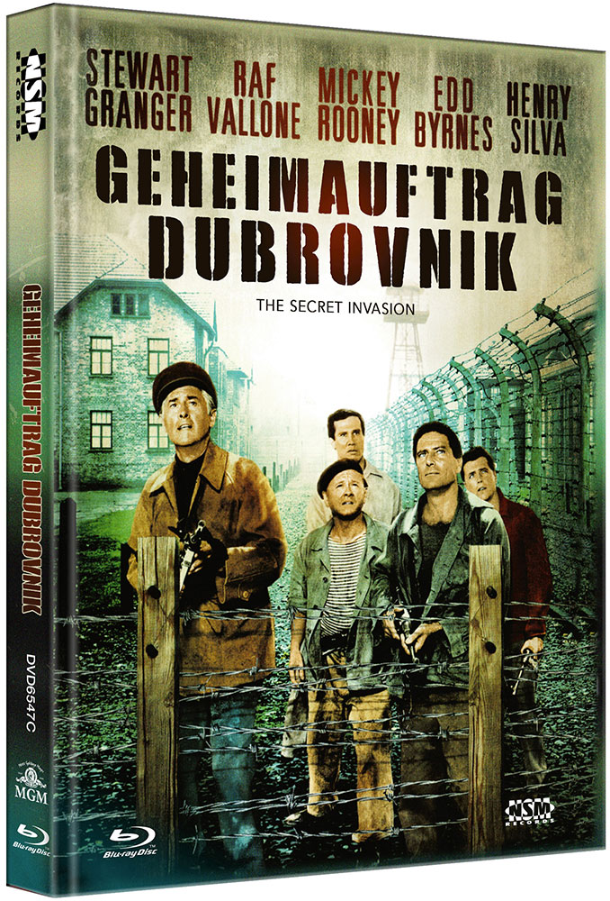 GEHEIMAUFTRAG DUBROVNIK (SECRET INVASION) (Blu-Ray+DVD) - Cover C - Mediabook - Limited 111 Edition GEHEIMAUFTRAG DUBROVNIK (SECRET INVASION) (Blu-Ray+DVD) - Cover C - Mediabook - Limited 111 Edition