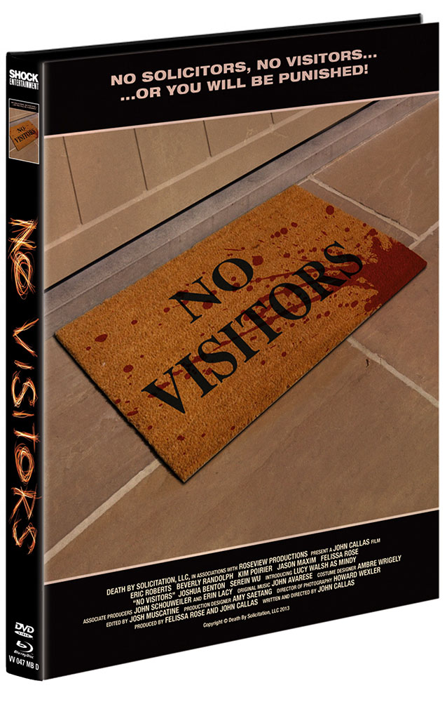 NO VISITORS (Blu-Ray+DVD) - Cover D - Mediabook - Limited 111 Edition