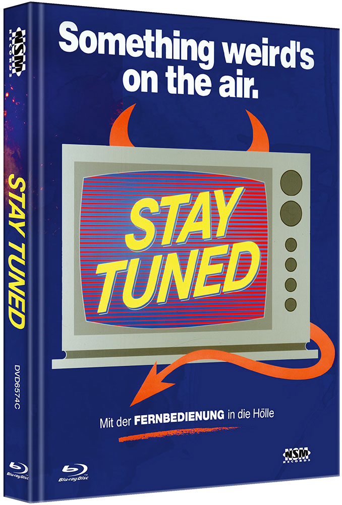 STAY TUNED - MIT DER FERNBEDIENUNG IN DIE HÖLLE (BD+DVD) - Cover C - Mediabook Limited 111 Edition
