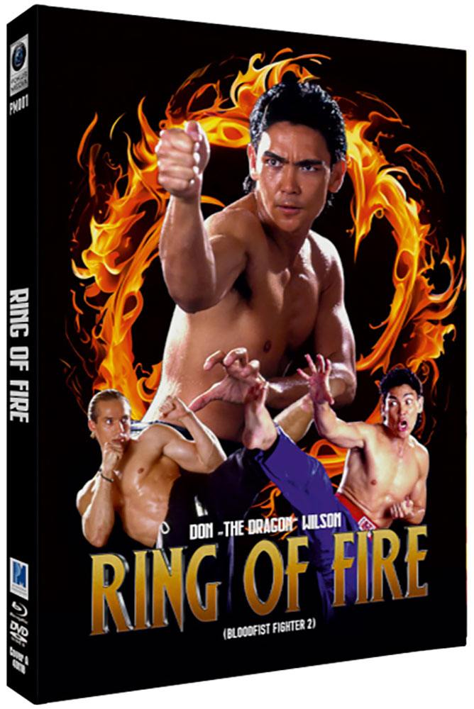RING OF FIRE - BLOODFIST FIGHTER 2 (Blu-Ray+DVD) - Cover A - Mediabook - Limited 222 Edition