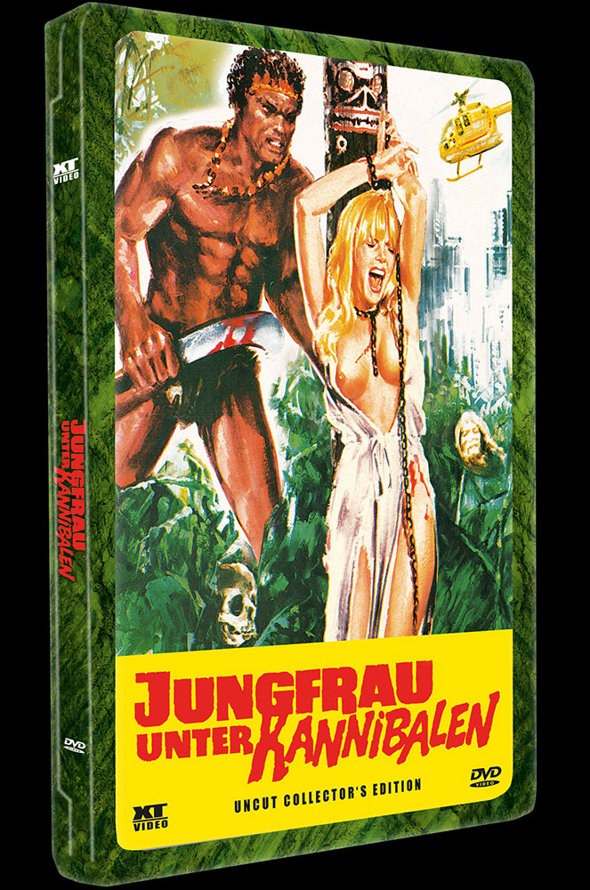 JUNGFRAU UNTER KANNIBALEN - 3D Metalpak Edition - Uncut