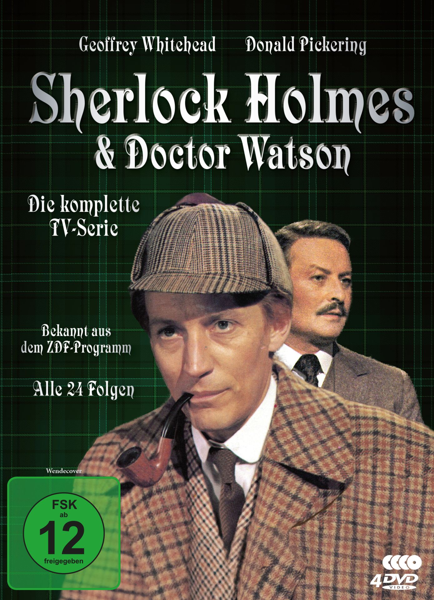 SHERLOCK HOLMES UND DR. WATSON - Alle 24 Folgen - Komplettbox (4DVD)