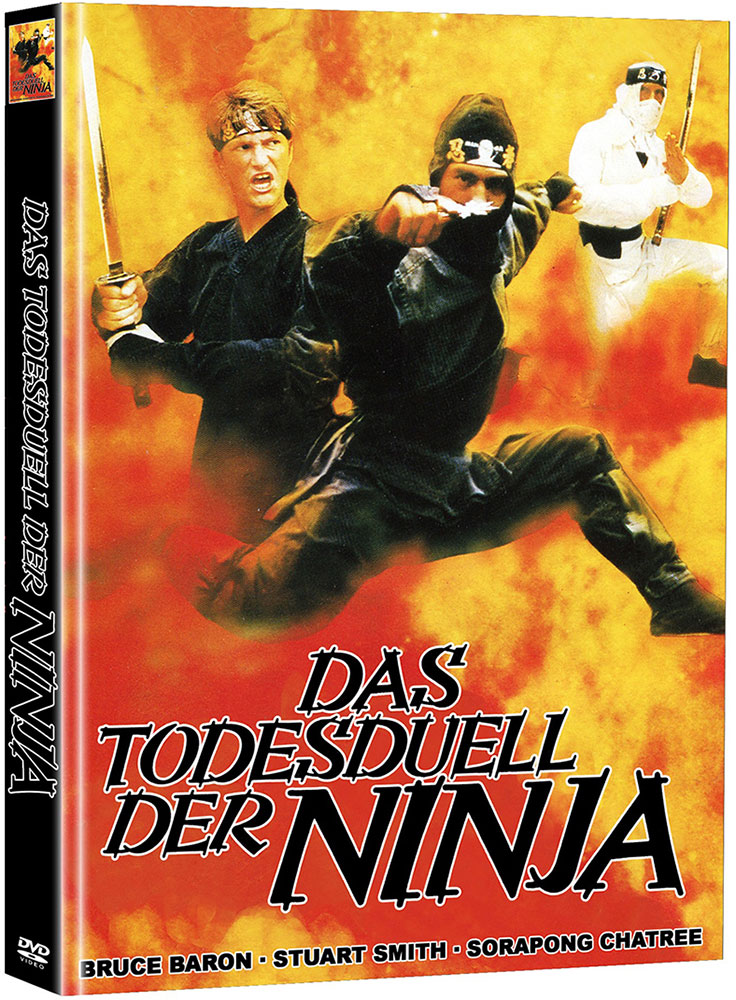 TODESDUELL DER NINJA, DAS (THE ULTIMATE NINJA,) (2DVD) - Cover B - Mediabook - Limited 111 Edition