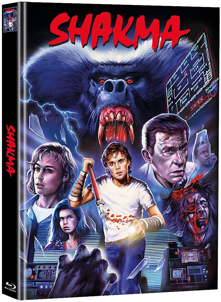 SHAKMA (Blu-Ray) (2Discs) - Cover A - Mediabook - Limited 222 Edition