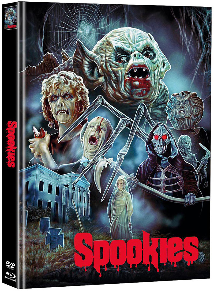 SPOOKIES - DIE KILLERMONSTER (Blu-Ray+DVD) - Cover A - Mediabook - Limited 222 Edition