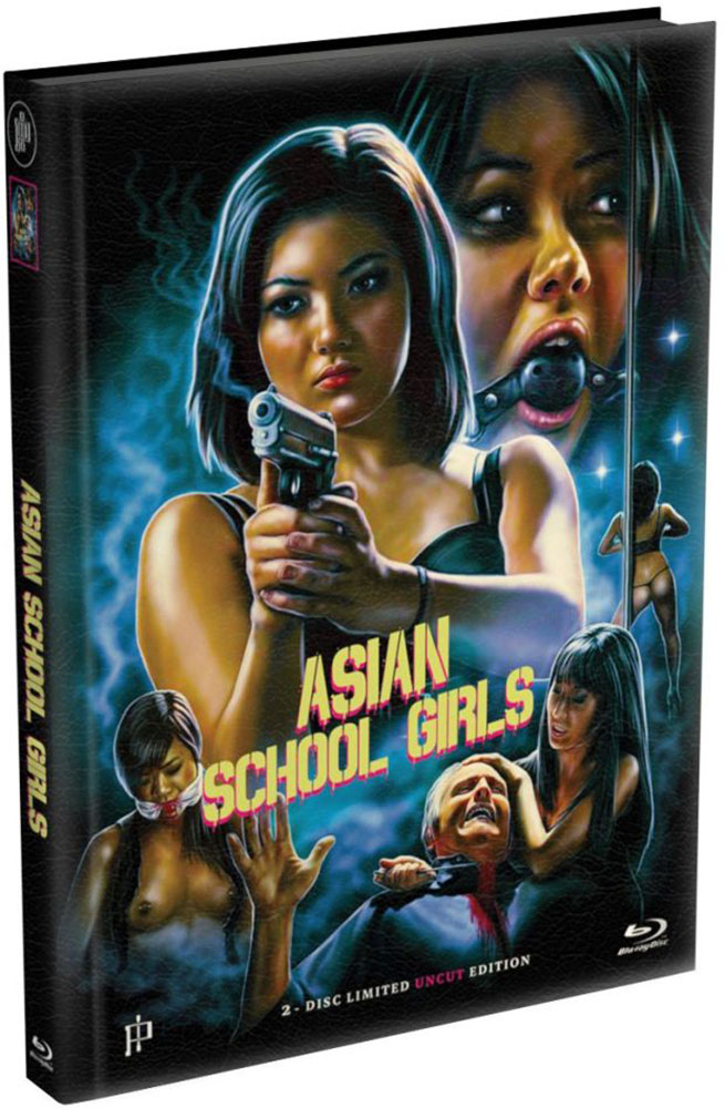 ASIAN SCHOOL GIRLS (Blu-Ray+DVD) - Mediabook (Wattiert) - Limited 333 Edition