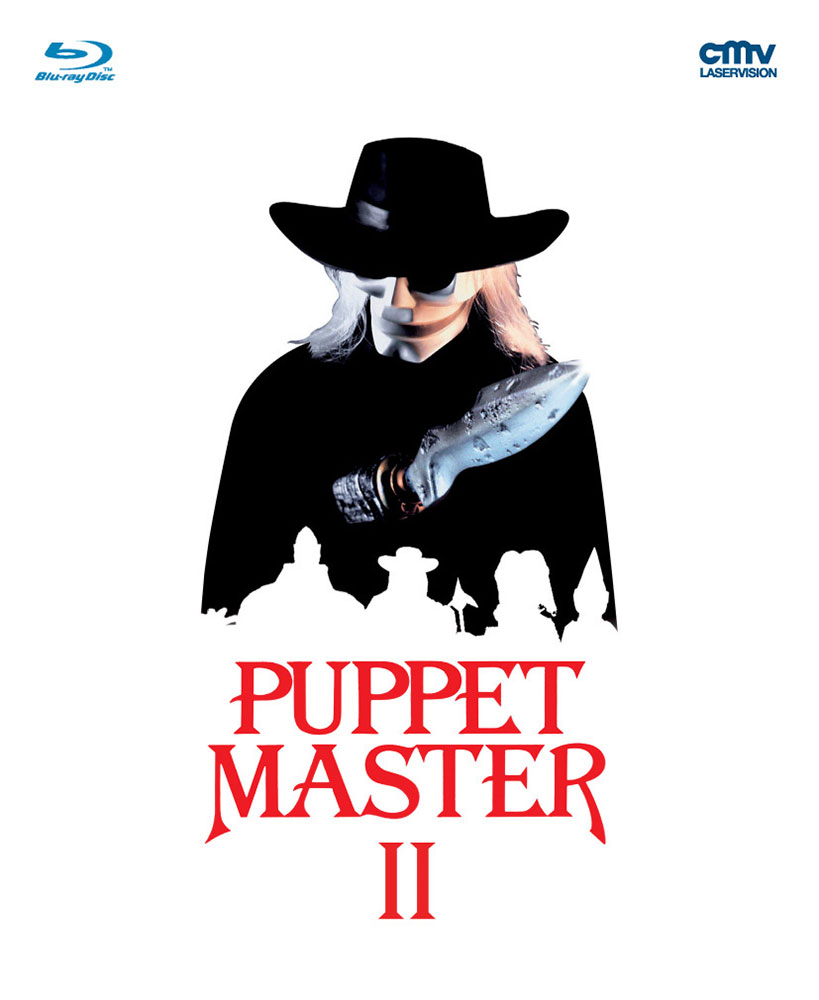 PUPPET MASTER 2 (Blu-Ray) - Cover B - White Edition - Mediabook - Uncut