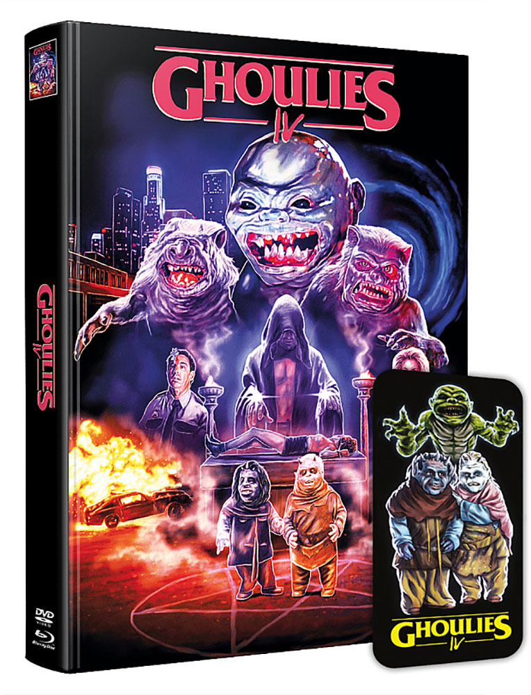 GHOULIES 4 (Blu-Ray+DVD) - Mediabook (Wattiert) - Limited 333 Edition