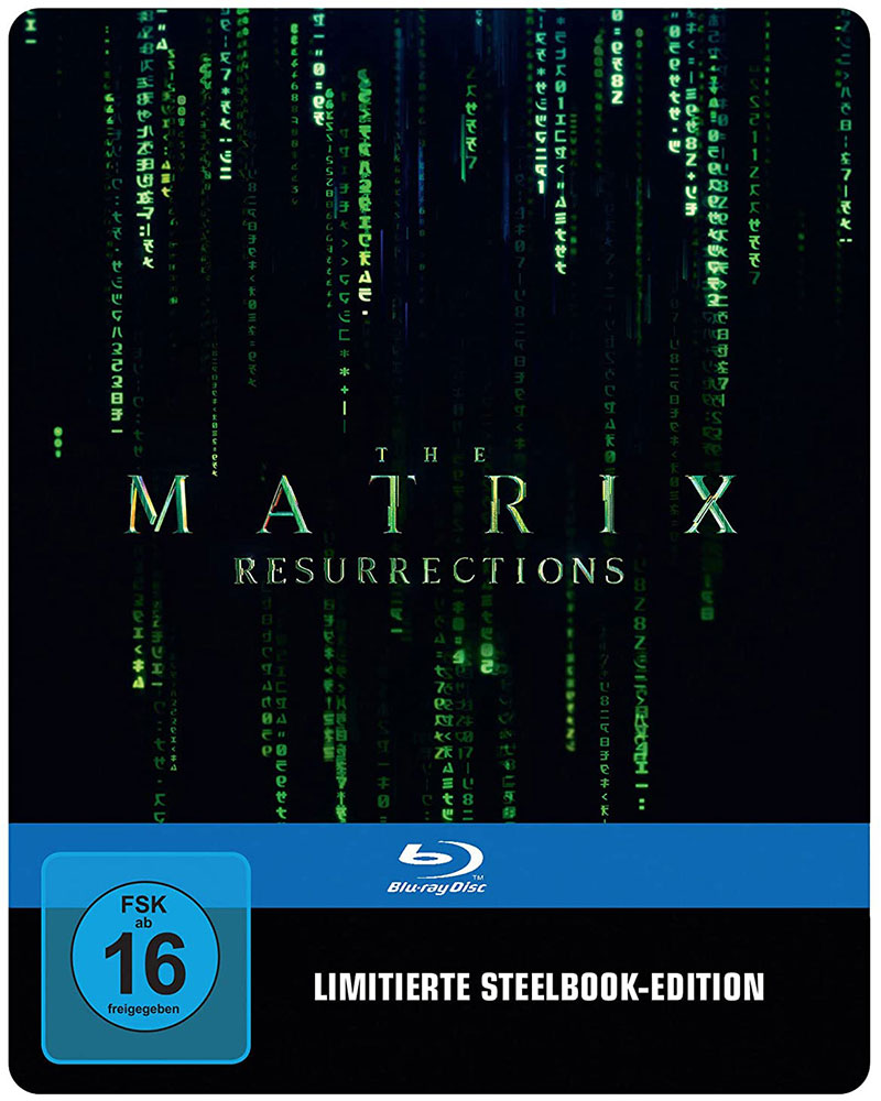 MATRIX RESURRECTIONS (Blu-Ray) - Limited SteelBook Edition