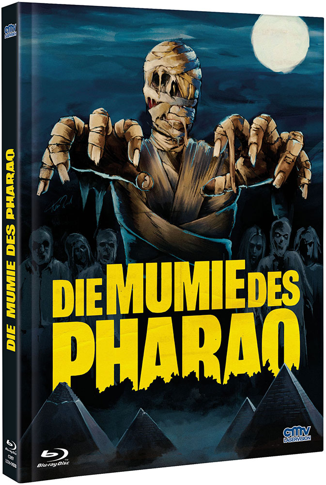 MUMIE DES PHARAO, DIE (Blu-Ray+DVD) - Cover B - Mediabook - Limited 444 Edition